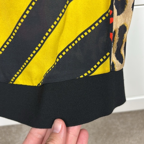 Alice + Olivia Jetti Raglan Sweatshirt Dress Multicolor - Size XS - Picture 8 of 13